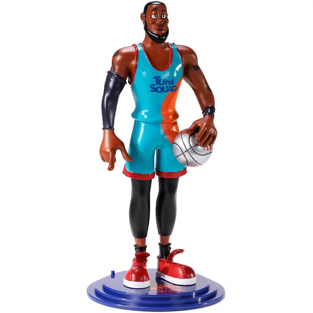 Фигурка Looney Tunes Lebron SJ2 Bendyfig (Космический джем 2) 19 см - фото 3