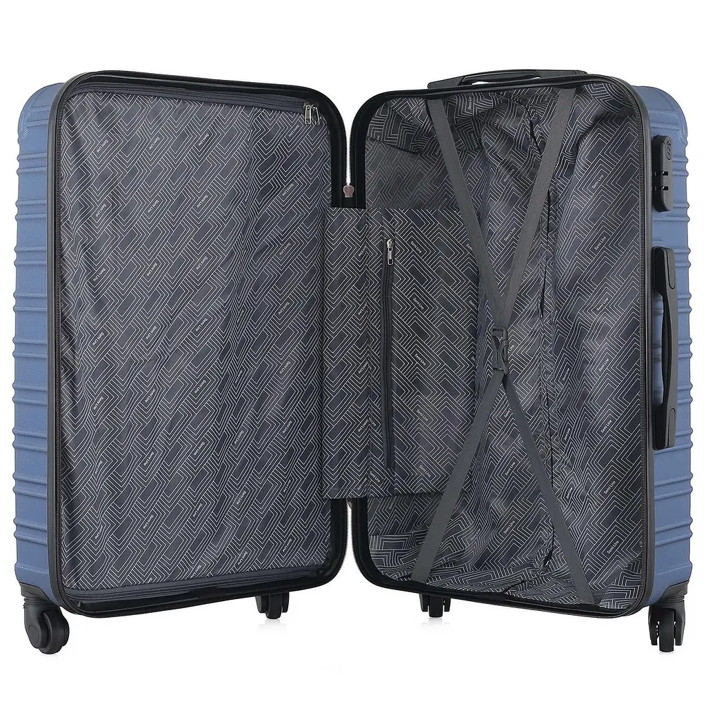 Чемодан Semi Line 24" M Blue (T5635-2) - фото 2