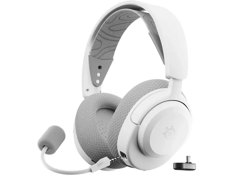 Ігрова гарнітура SteelSeries Arctis Nova 3P Wireless MultiPlatform White (61687)