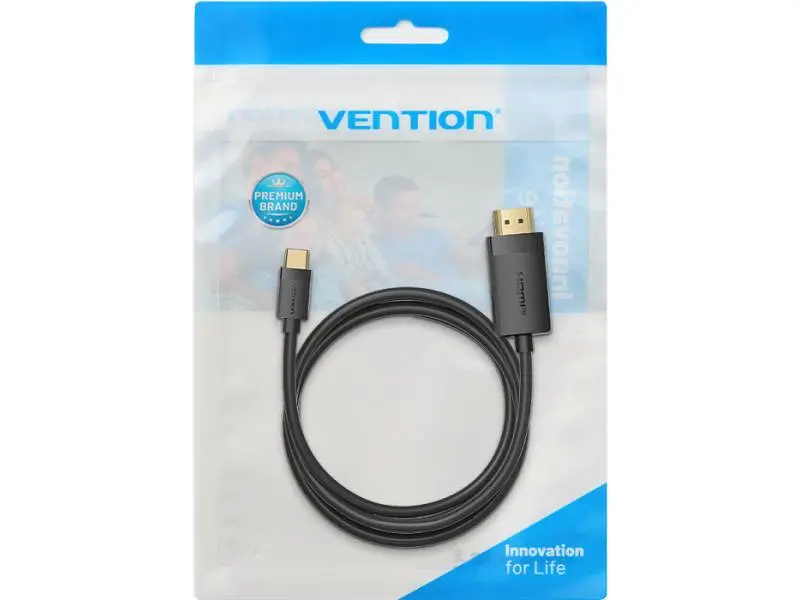 Кабель Vention USB Type-C to HDMI 2m Black (CRIBH) - фото 11