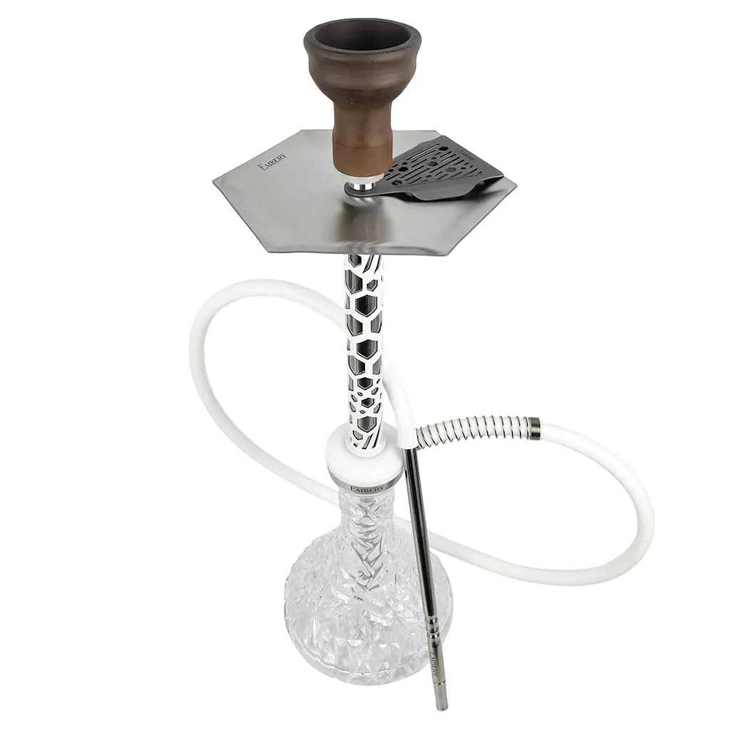 Кальян Embery MONO-H 4.0 Silver-Snow Crystal Clear - фото 3