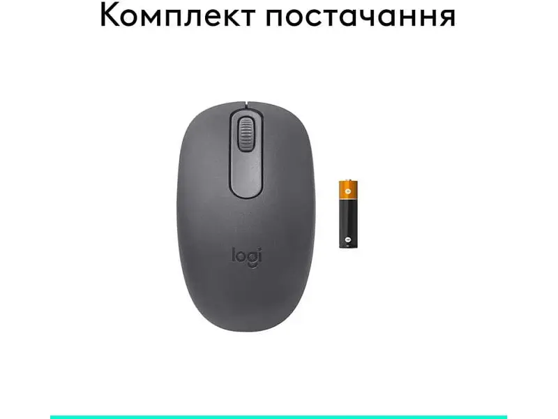 Миша Logitech M196 Bluetooth Grey (910-007459) - фото 6