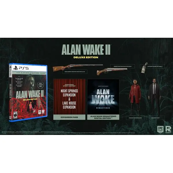 Игра Alan Wake II 2 Deluxe Edition (украинские субтитры) (PS5) - фото 2