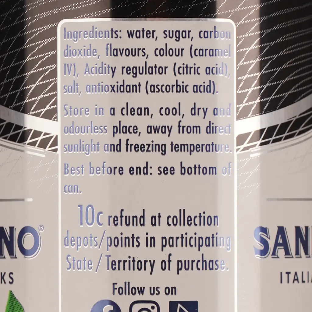 Соксодержащий газированный напиток SanPellegrino Chinotto 330 мл - фото 3
