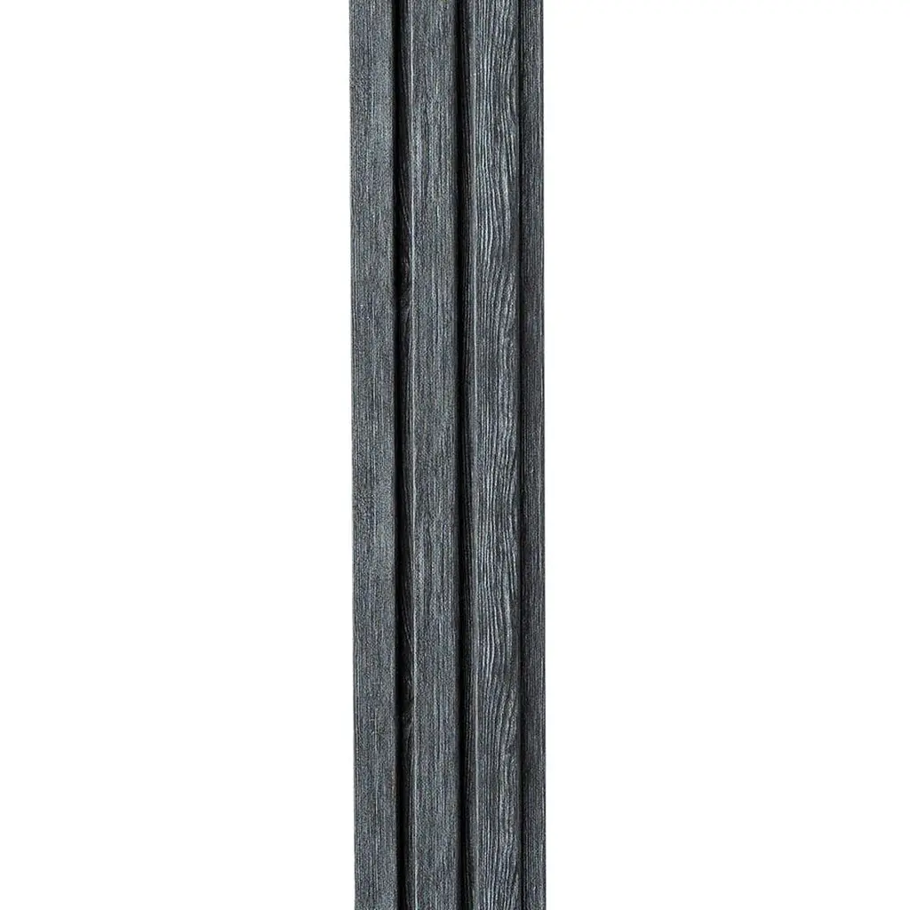 Рейка декоративная Sticker Wall PS 2900х115х12мм Темный графит SW-00002128 - фото 5