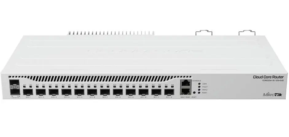 Маршрутизатор Mikrotik CCR2004-1G-12S+2XS Cloud Core Router with Annapurna Alpine AL - фото 2