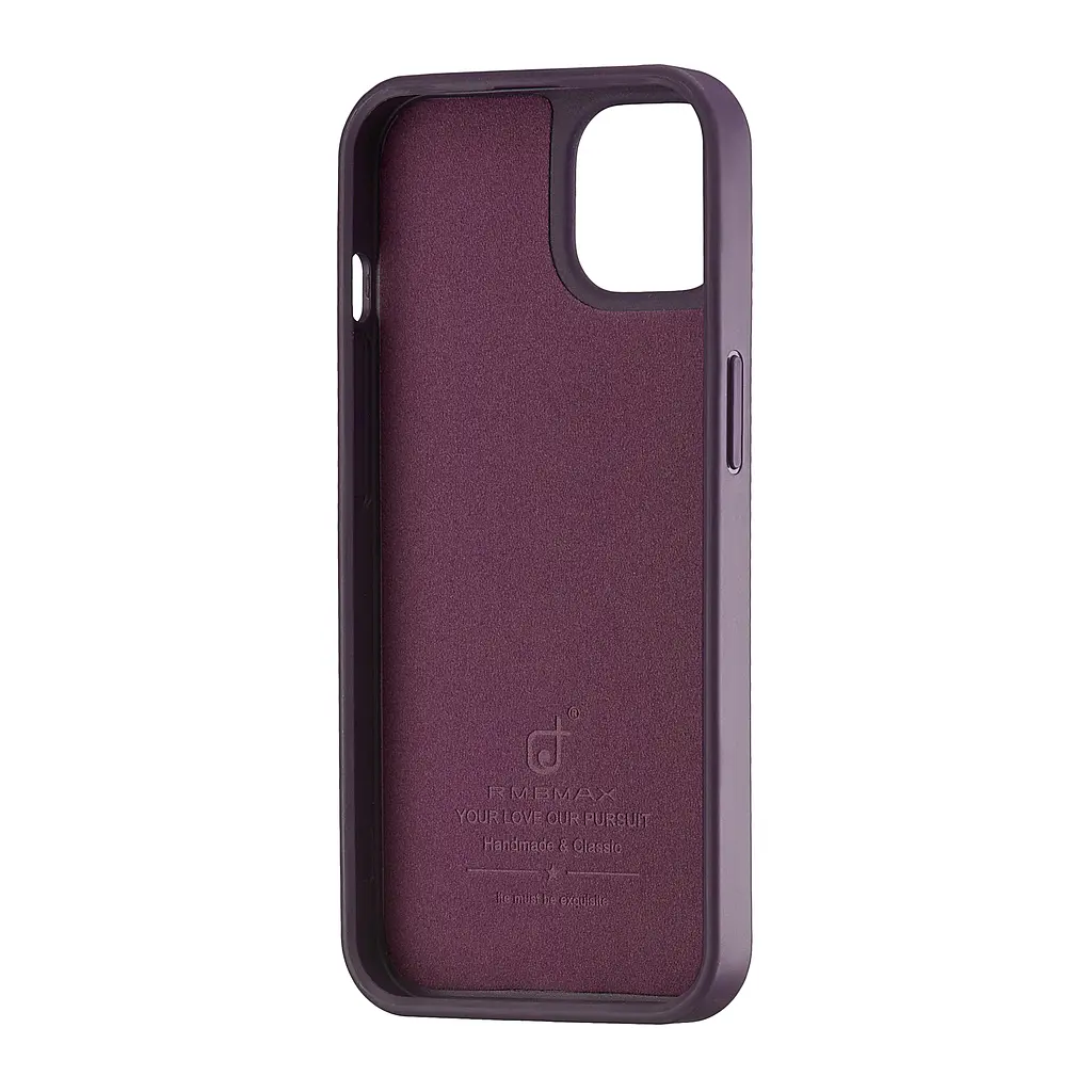 Чохол Jinduka Leather Ringo iPhone 13 Purple - фото 3