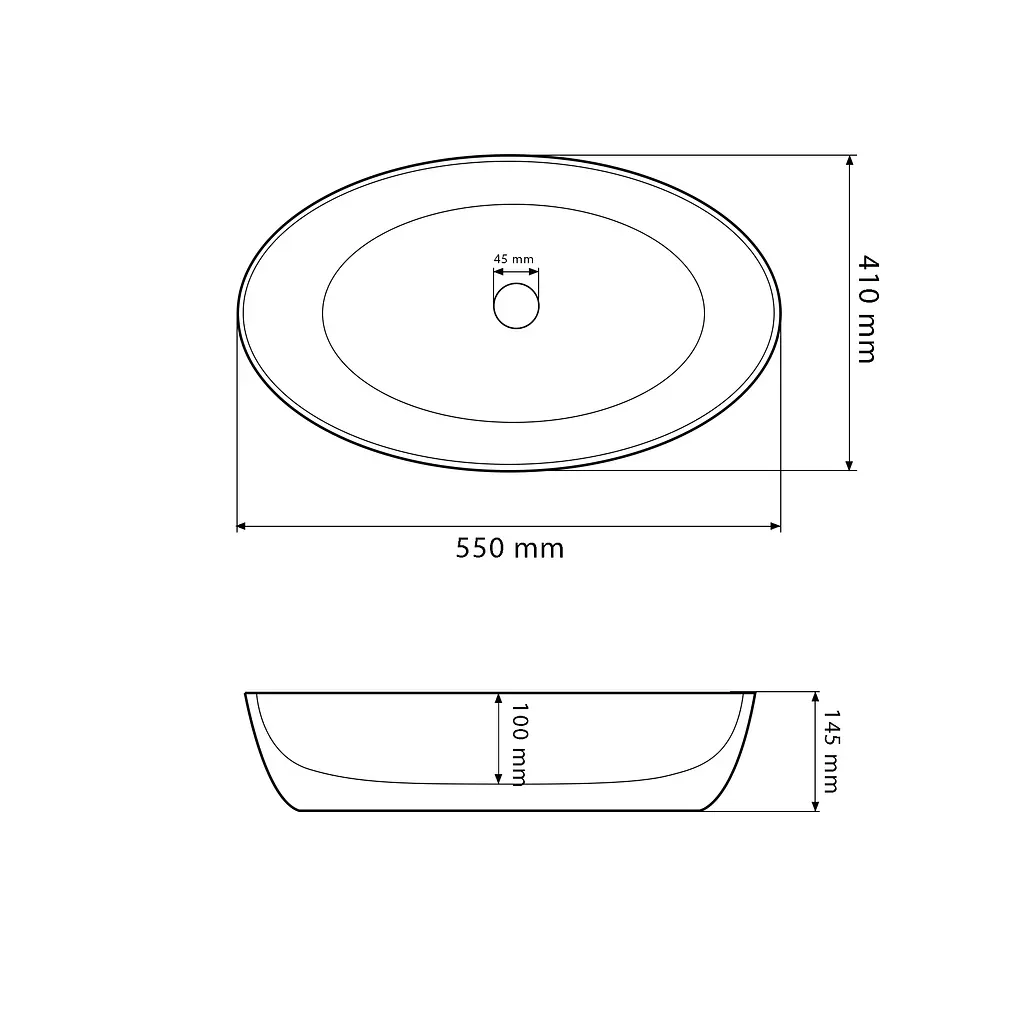 Умивальник VBI Udine marble blue matt накладний VBI-012103, Синий - фото 2