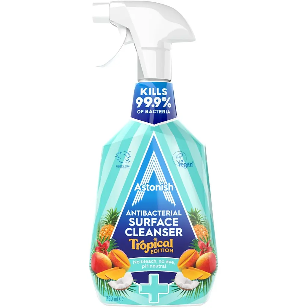 Антибактеріальний миючий засіб Astonish Tropical Breeze 750 мл