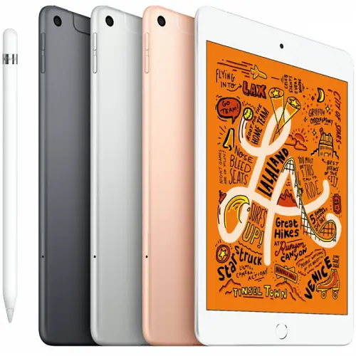 Apple iPad mini 5 Wi-Fi + Cellular 64GB Gold (MUXH2, MUX72) - фото 2