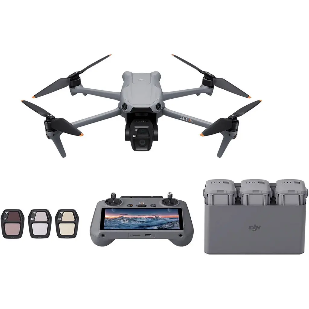 Квадрокоптер DJI Air 3S Fly More Combo with RC-2 CP.MA.00000816.01 [124897] - фото 6