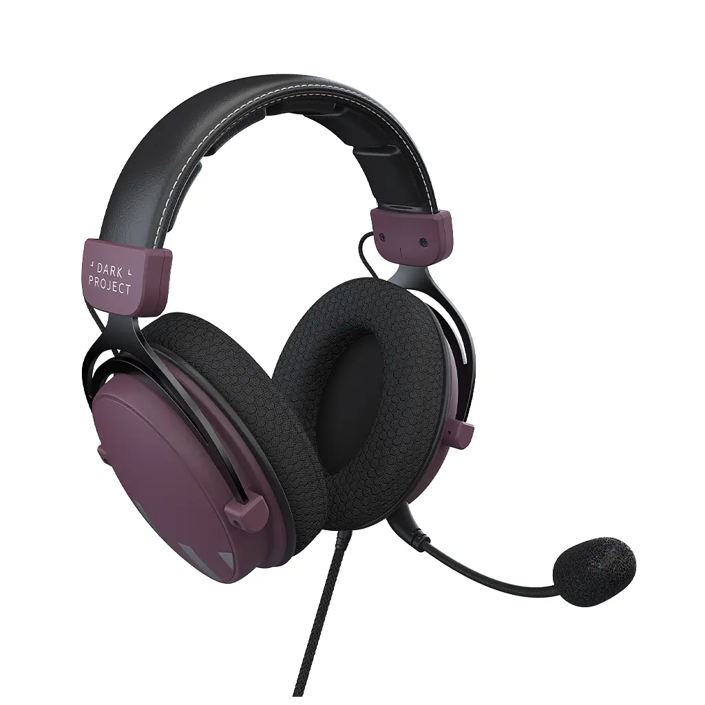 Навушники Dark Project One HS4 Wired Purple/Black (DPO-HS-5004) - фото 5