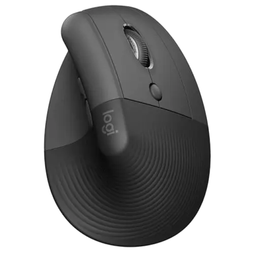 Миша вертикальна бездротова Logitech Lift Ergonomic Graphite (910-006474) - фото 2