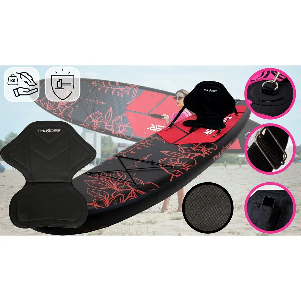Надувна дошка SUP THUNDER COAST MOTH 320 см з веслом - фото 8