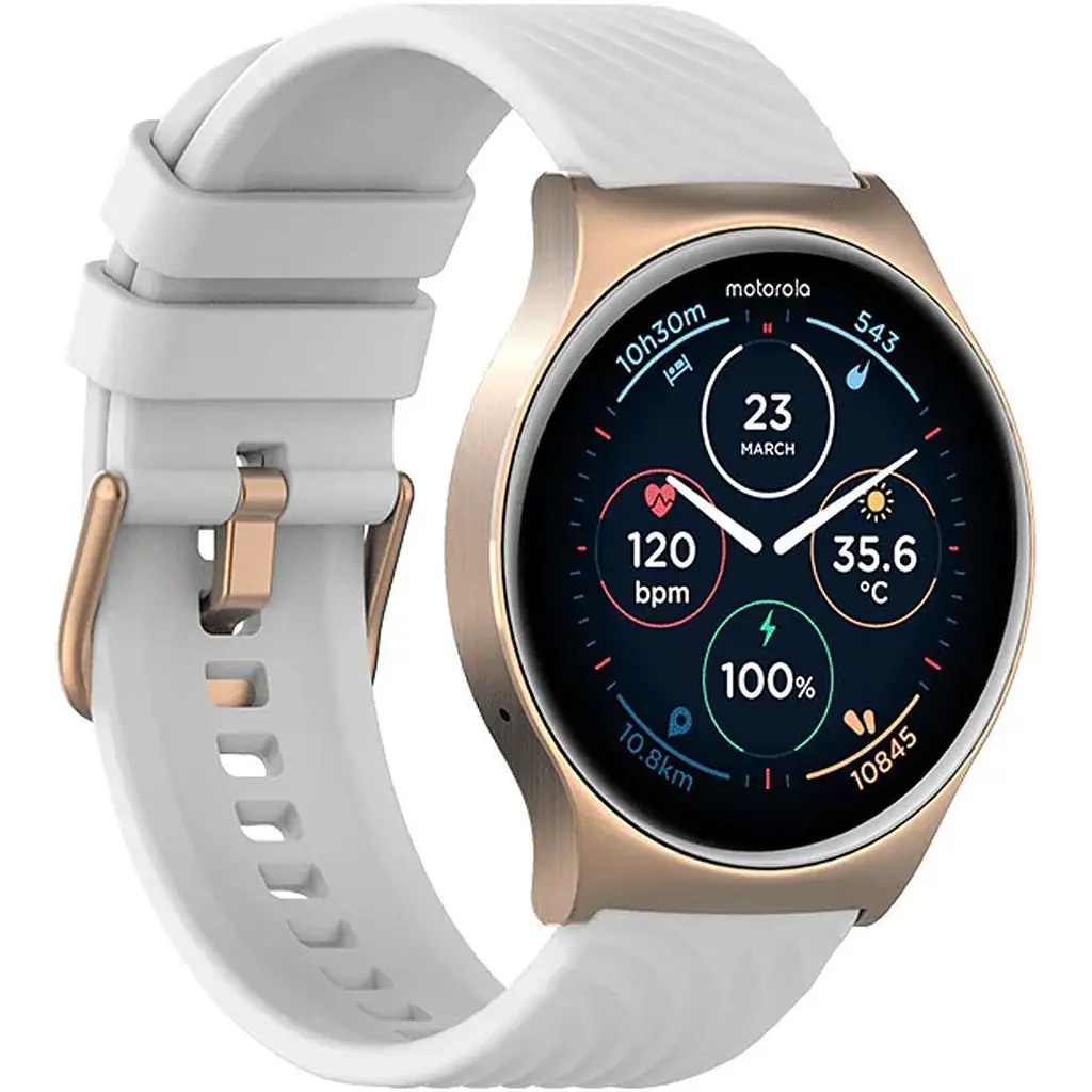 Смарт-годинник Motorola Moto Watch 120 Rose Gold (MOSWZ120-RG) [138668] - фото 3