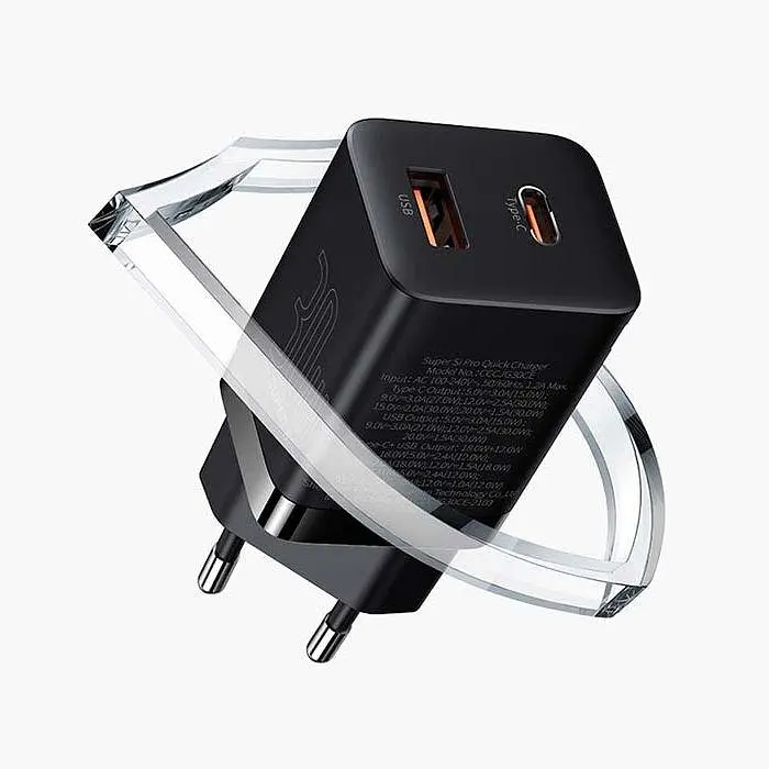 Блок питания Baseus Super Si Pro 30 W CCSUPP-E01 черный