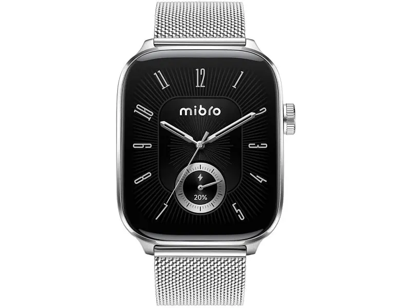 Смарт-годинник Mibro Fit 44mm Silver (XPAW027S) - фото 2