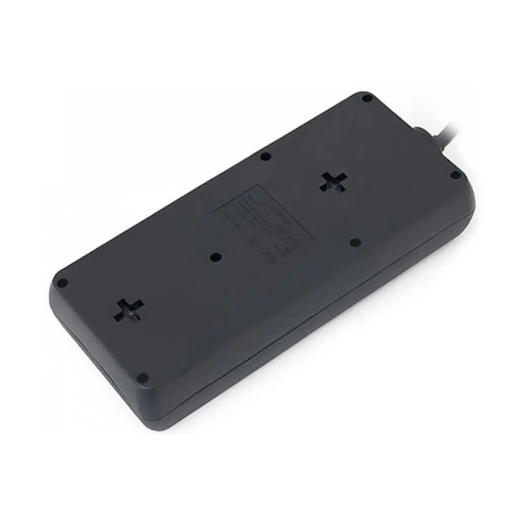 Мережевий фільтр живлення REAL-EL RS-8 PROTECT, 3m, black (EL122300022) - фото 7