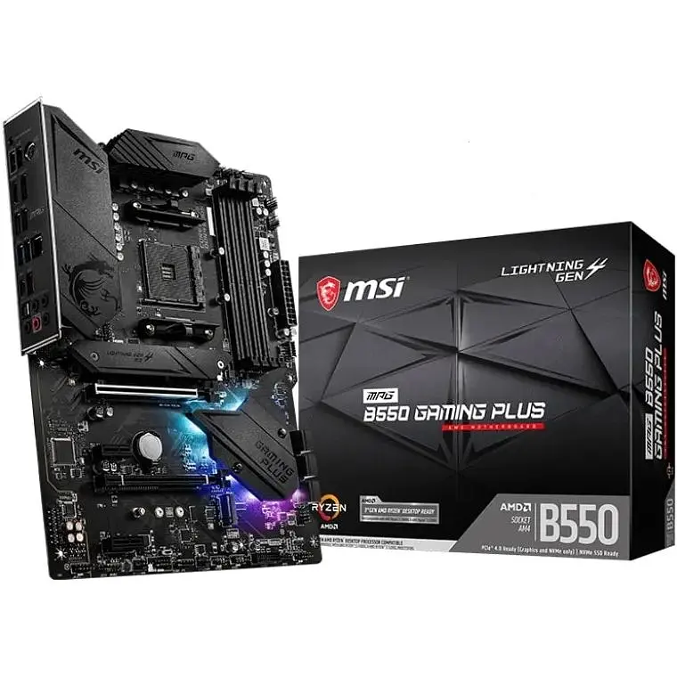 Материнская плата MSI MPG B550 Gaming Plus Socket AM4 - фото 2