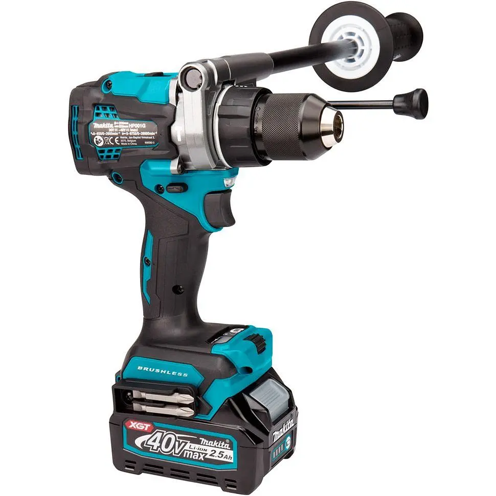 Дриль-шуруповерт Makita HP001GD201 40V 2x2.5Ah [89345] - фото 3