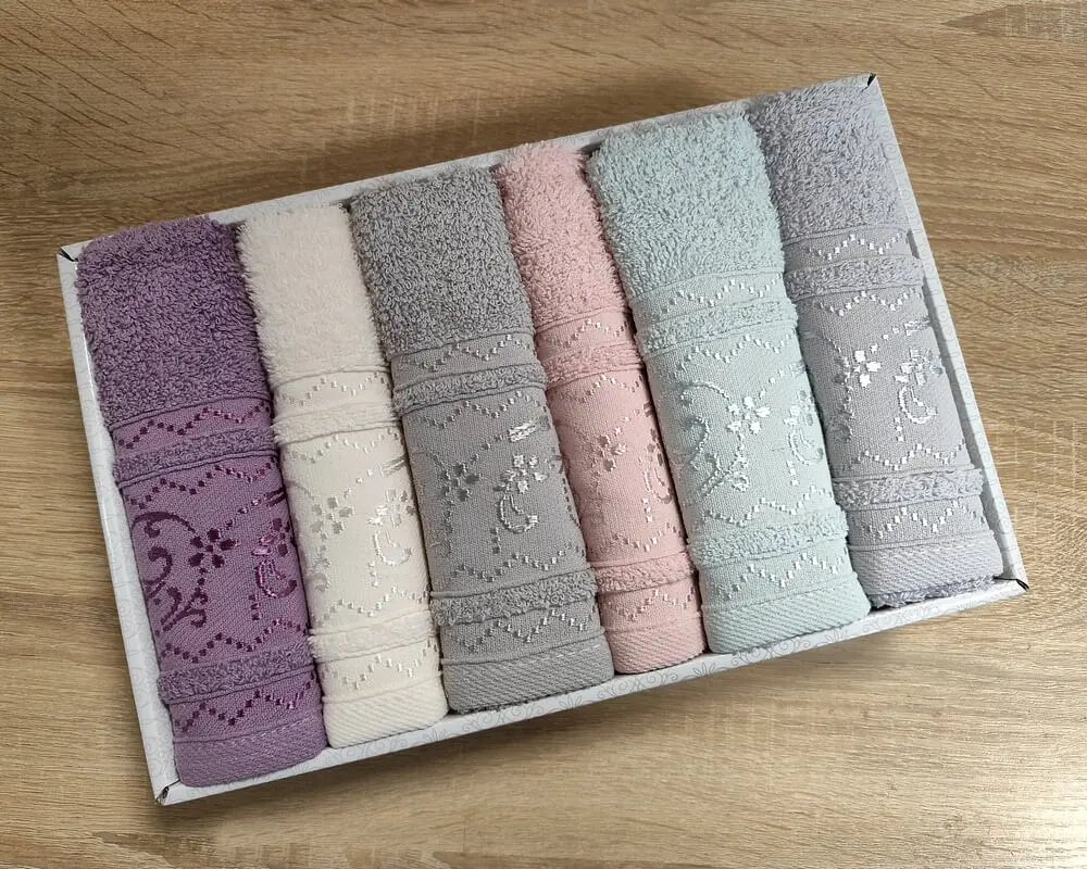Набір кухонних турецьких рушників із 6 штук Cestepe Vip Cotton Beril 30х50 - фото 5