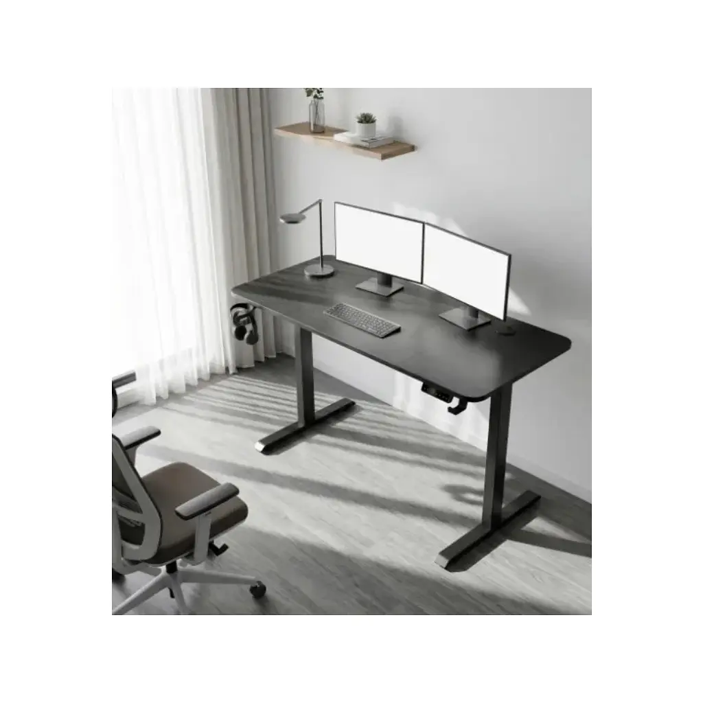 Комп'ютерний стіл GT Racer TY-1451 Black (TY-1451 (140x60x71-116) Black) - фото 4