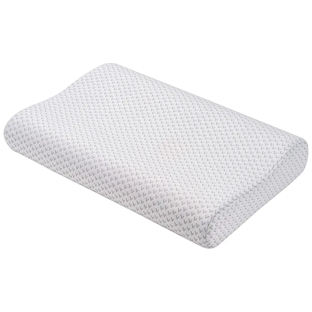 Подушка Ardesto ортопедична Sleepwell хвиля, піна меморі, 60х40х11/9см білий (ART6040COP)