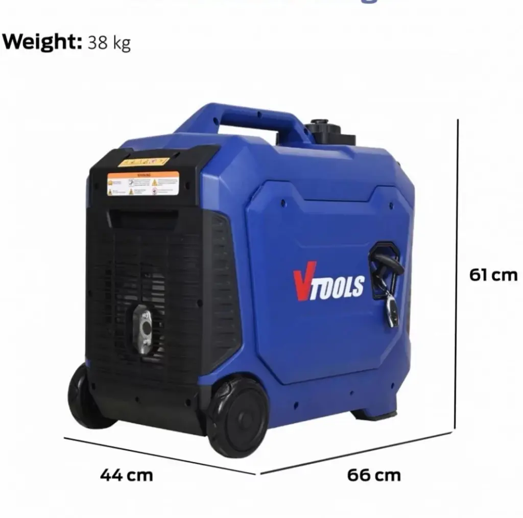 Інверторний Генератор Валіза VTOOLS VG4750iSR (3,8 - 4,0 кВт) з дисплеєм, електростартером, пультом ДУ - фото 5