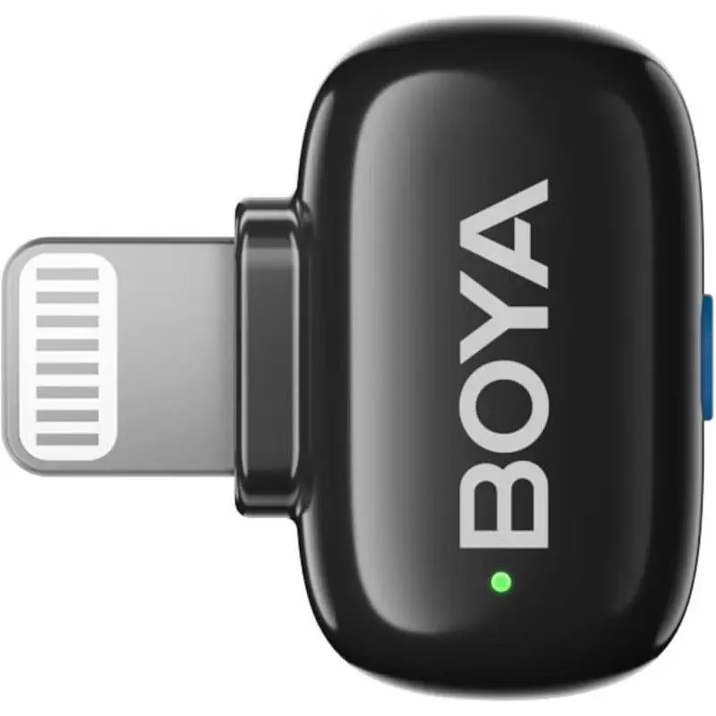 Мікрофонна радіосистем Boya mini-12 USB-C/Lightning Black [153269] - фото 7