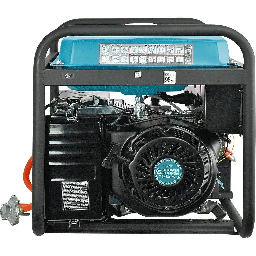 Генератор газово-бензиновий Konner&Sohnen KS 10000E G [117103] - фото 7