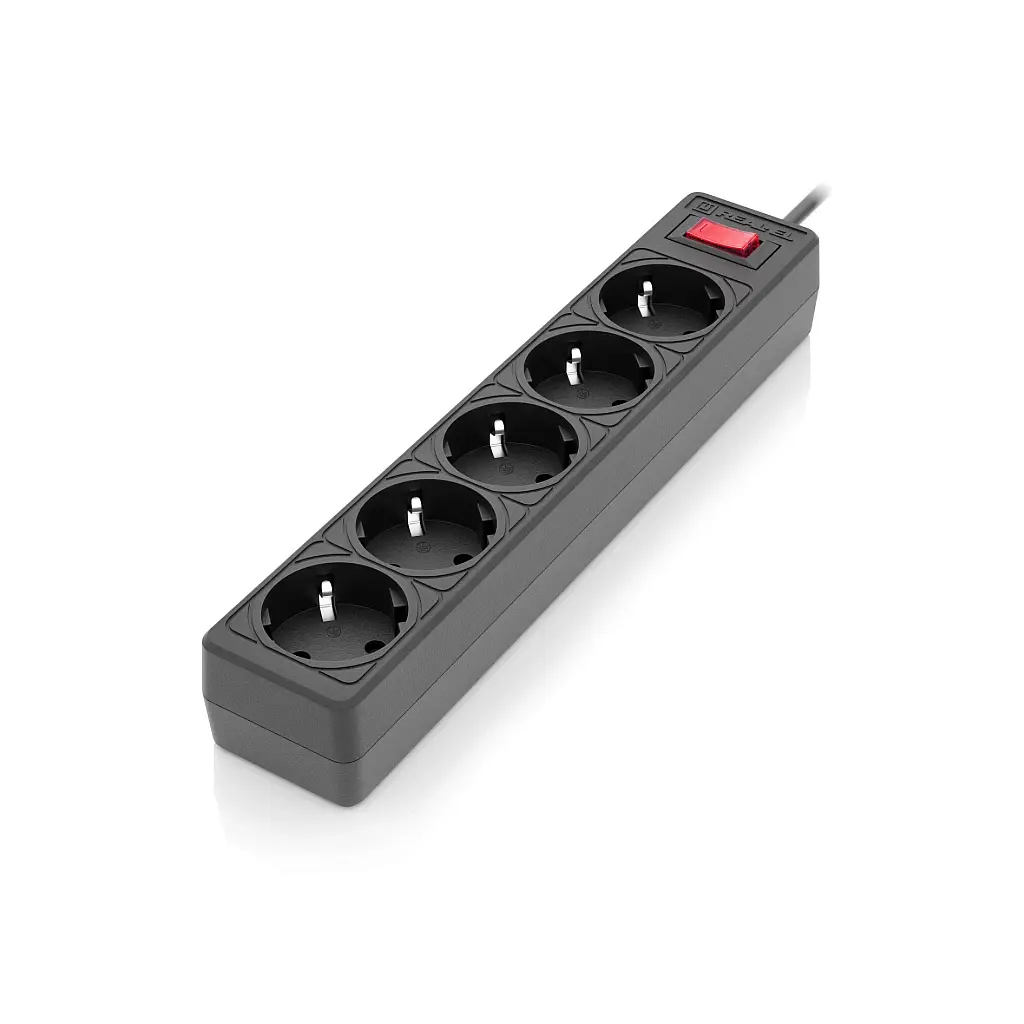 Мережевий фільтр живлення REAL-EL RS-Protect 505, 3m, black (EL122300045) - фото 3