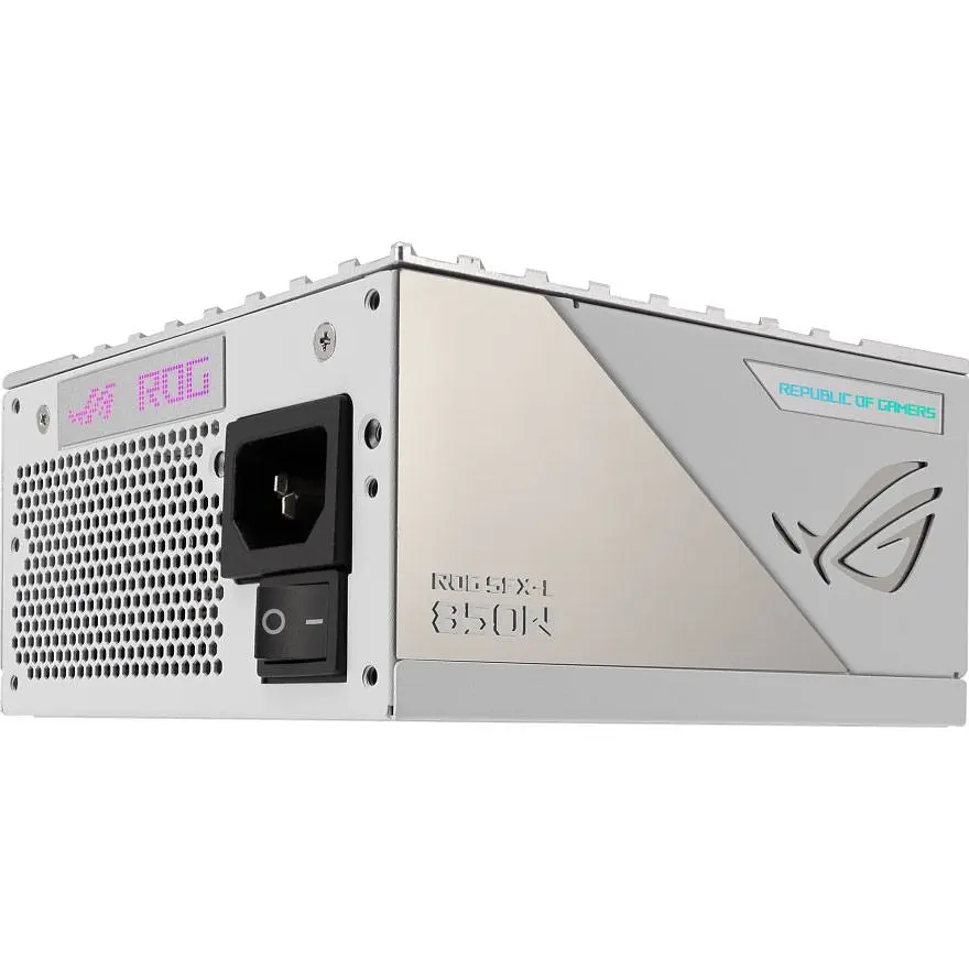 Блок живлення Asus SFX 850W Asus ROG Loki SFX-L 850W Platinum White Edition (90YE00N2-B0NA00) [100096] - фото 8