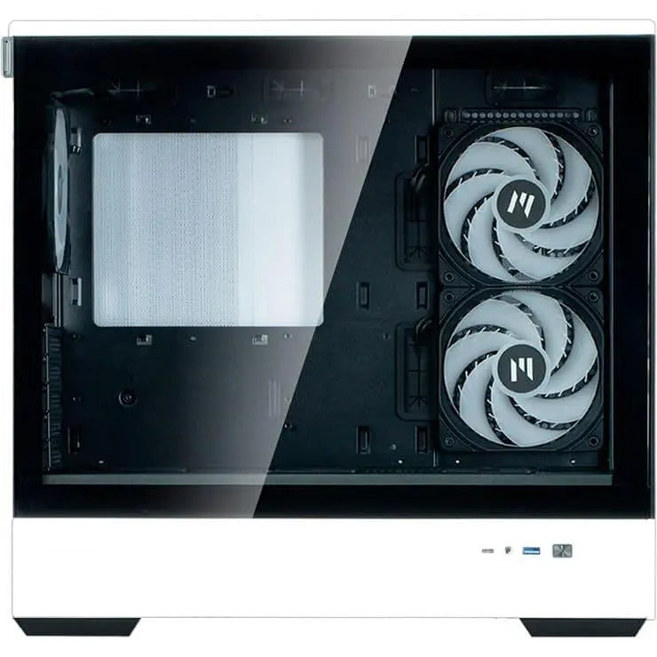 Корпус Zalman P30 Black/White (P30BW) Без БЖ - фото 4