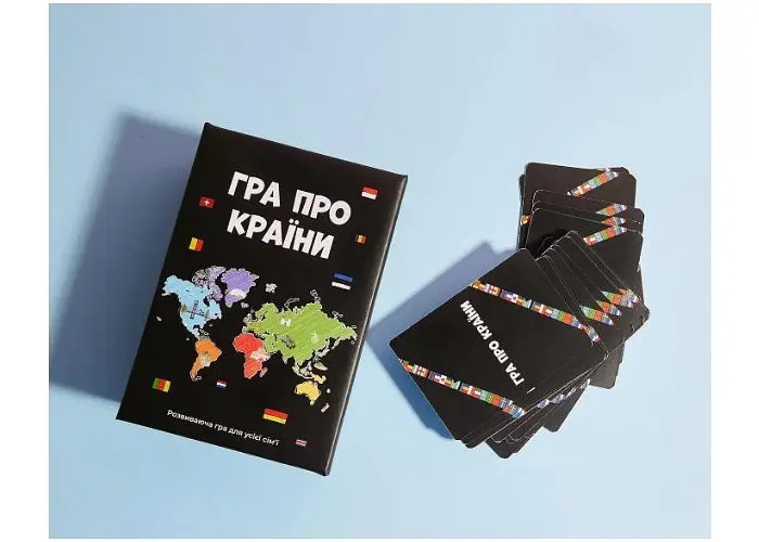 Настільна гра Memo Games Гра про країни (укр.) (OTH0098) - фото 2
