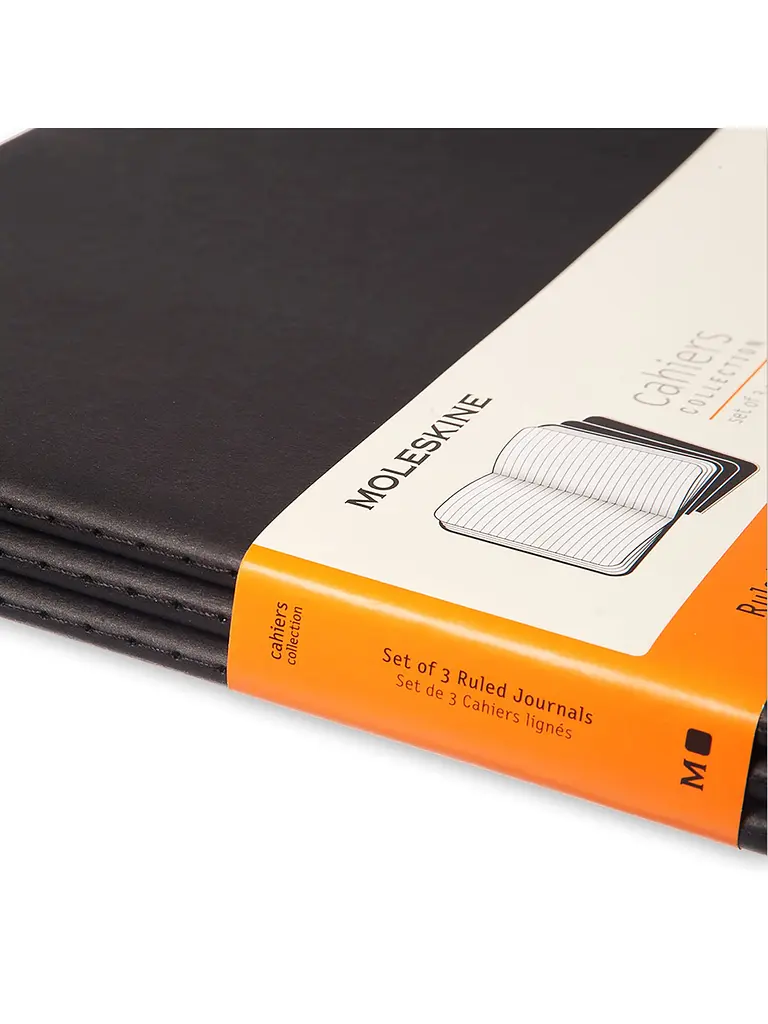 Записник Moleskine Cahier XXL, Лінійка Чорний (QP331) - фото 5