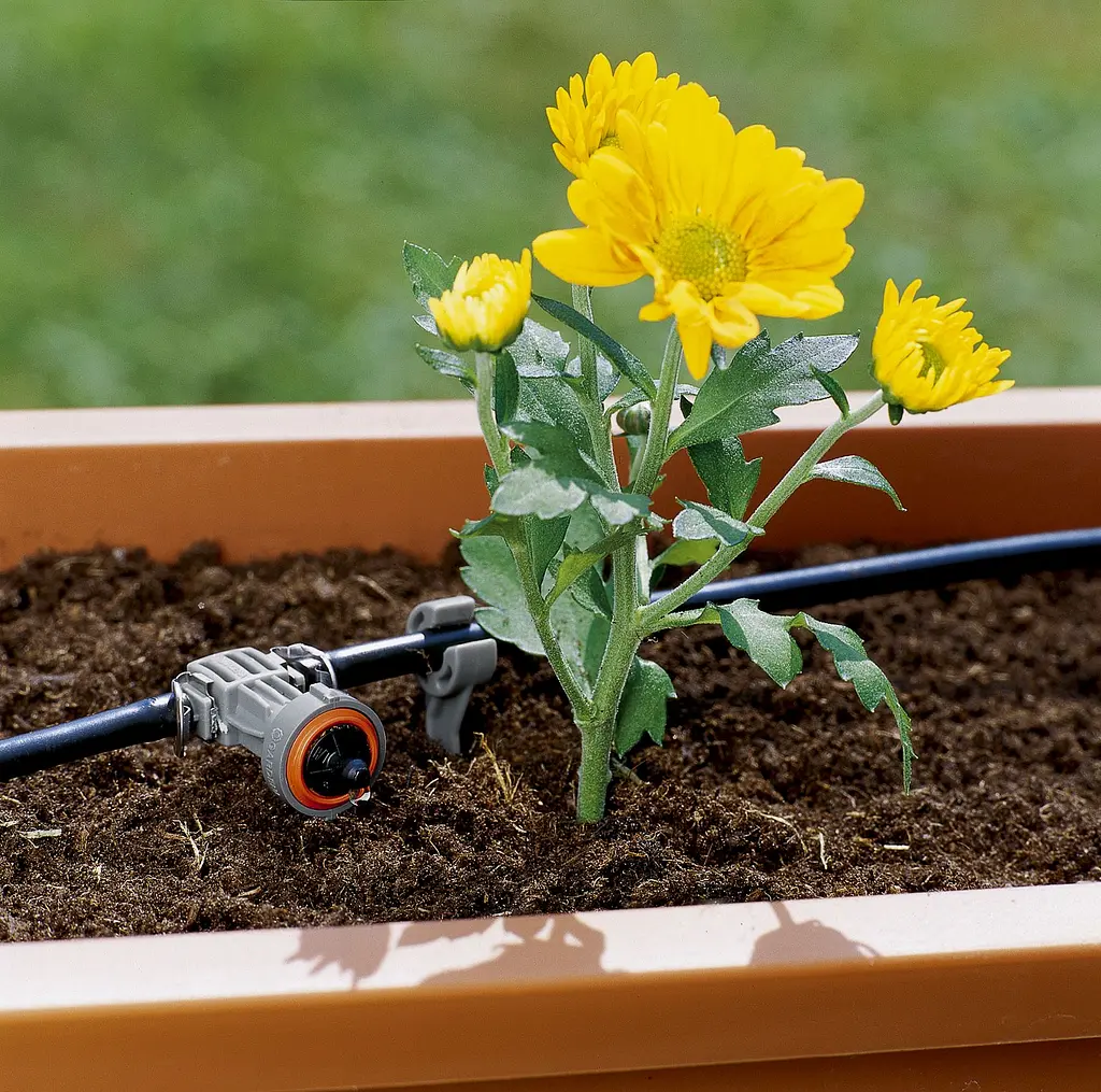 Крапельниця Gardena Micro-Drip-System Quick & Easy внутрішня 2 л/година, 10 шт (08311-29) - фото 2