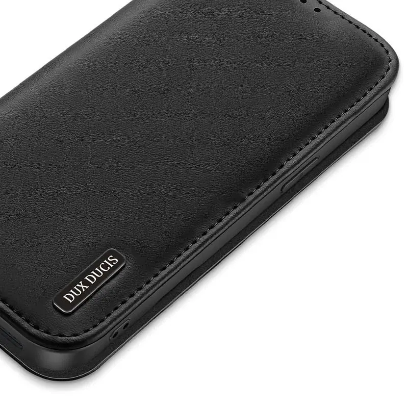 Чохол-книжка Dux Ducis Hivo для Apple iPhone 16e 6.1 Black - фото 4