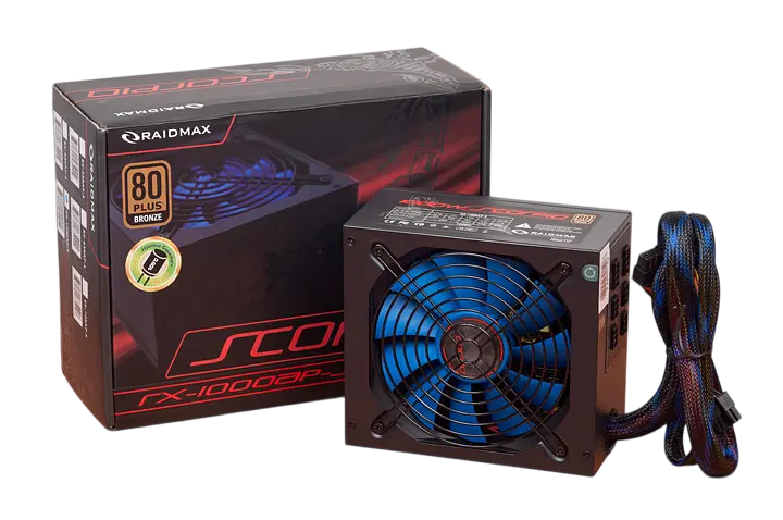 Блок живлення Raidmax Scorpio 1000W 80+ Bronze (RX-1000AP-S) Б/В - фото 4