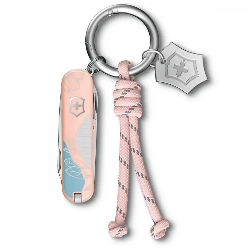 Ніж Victorinox Classic SD Paris Style 58 мм 1 сл, 7 функцій рожевий - фото 3