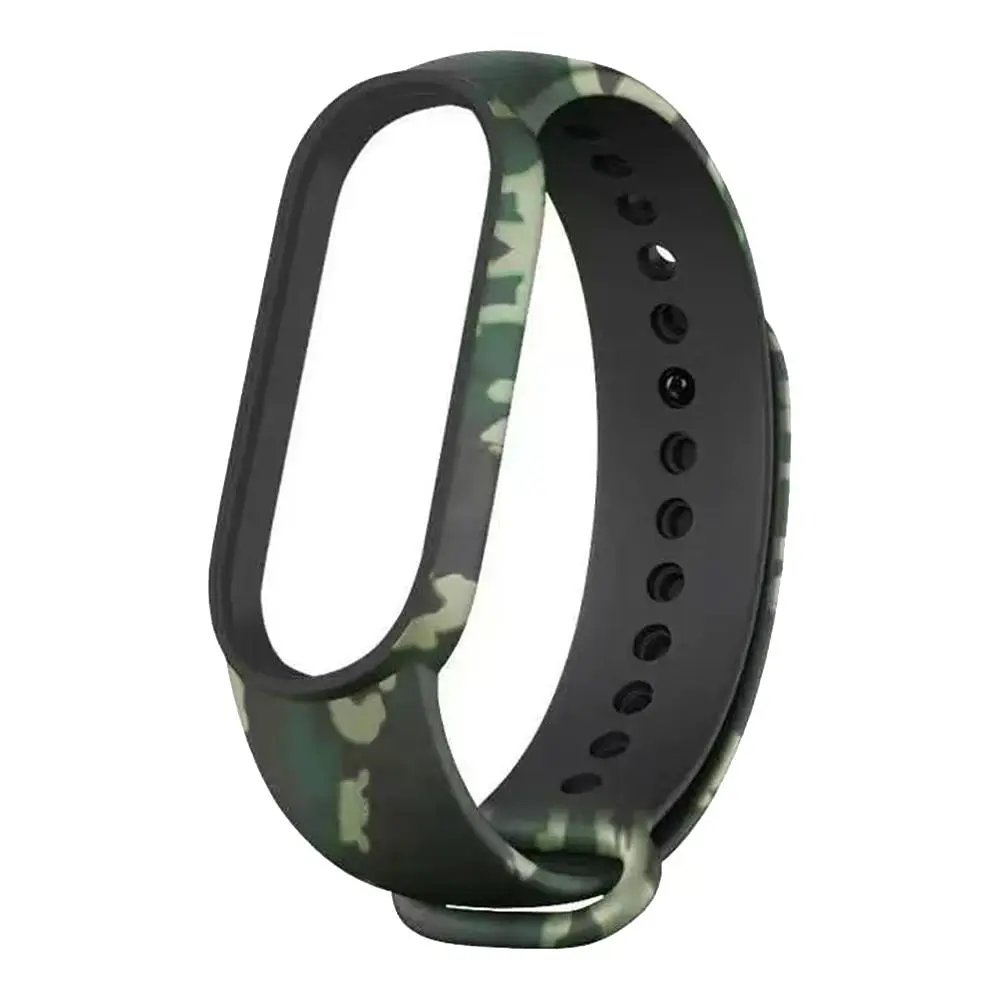 Ремінець ANCHOR Xiaomi Mi Band 7/Mi Band 6/Mi Band 5 Сamouflage Green (32364_2917249) - фото 2