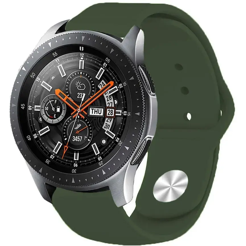 Силиконовый ремешок BeCover для Xiaomi Amazfit Bip (20 mm) Lite/Bip S Lite/Bip 3/Bip 3 Pro/GTR 42 mm/GTS/S2/TicWatch E/GTS 3/GTS 2 mini Green (706207) - фото 3