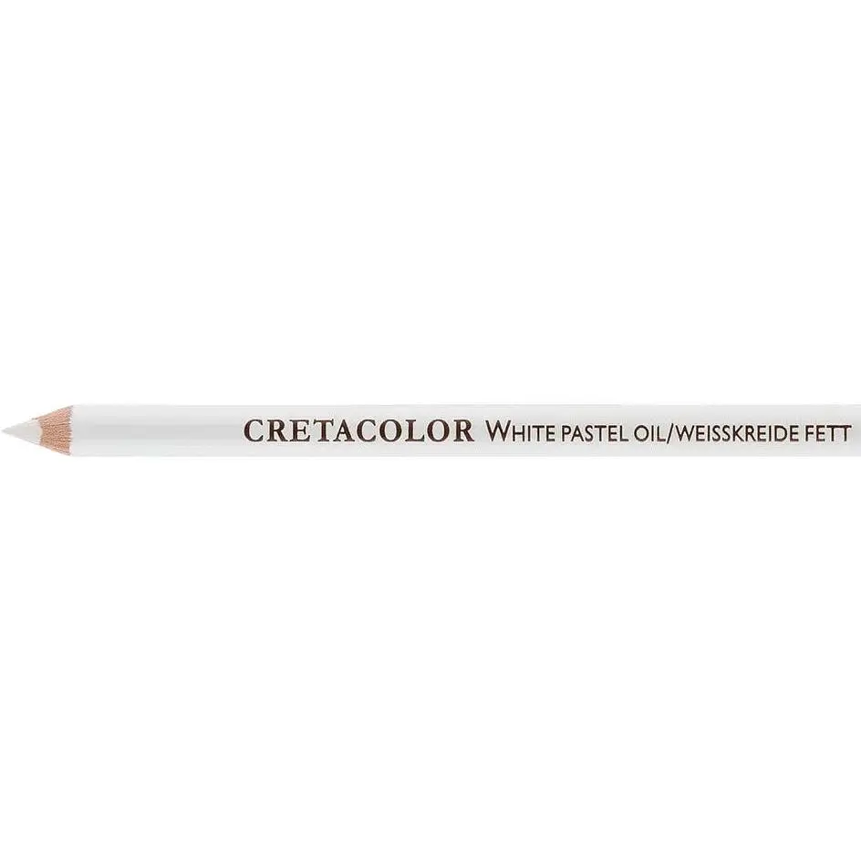 Набір олівців для рисунку Cretacolor Білий олійний м’який 3 шт.  - фото 2