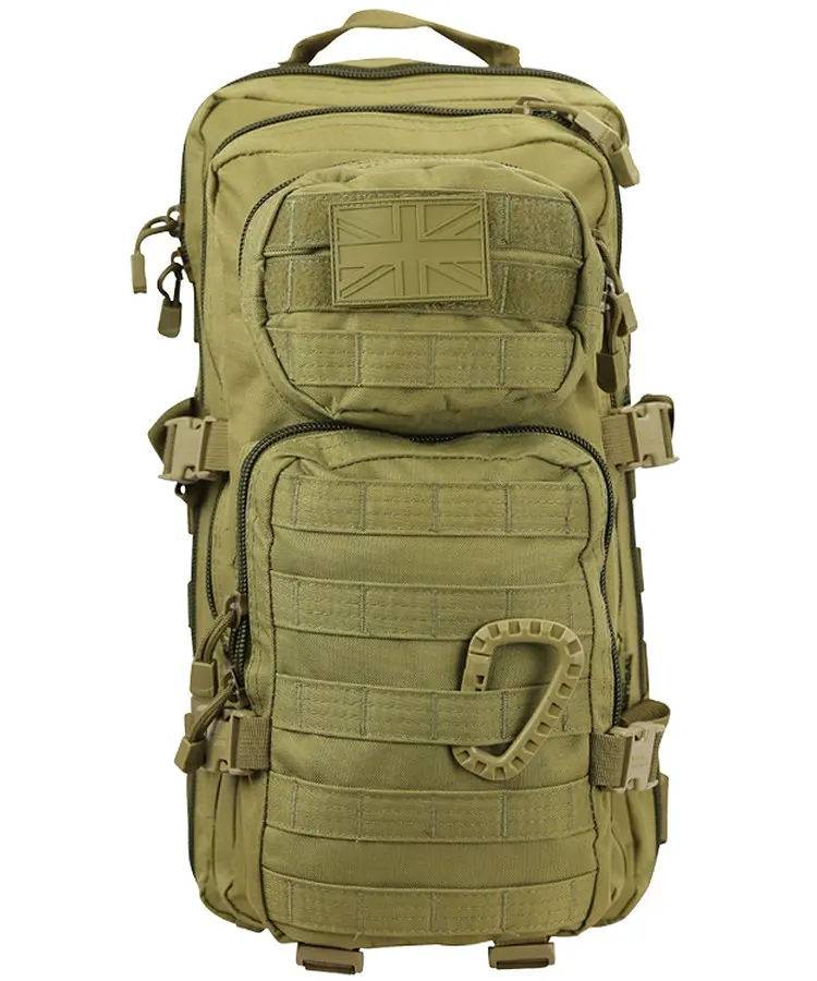 Рюкзак тактичний Kombat UK Hex-Stop Small Molle Assault 28L Койот (KB-HSSMAP-COY) - фото 3