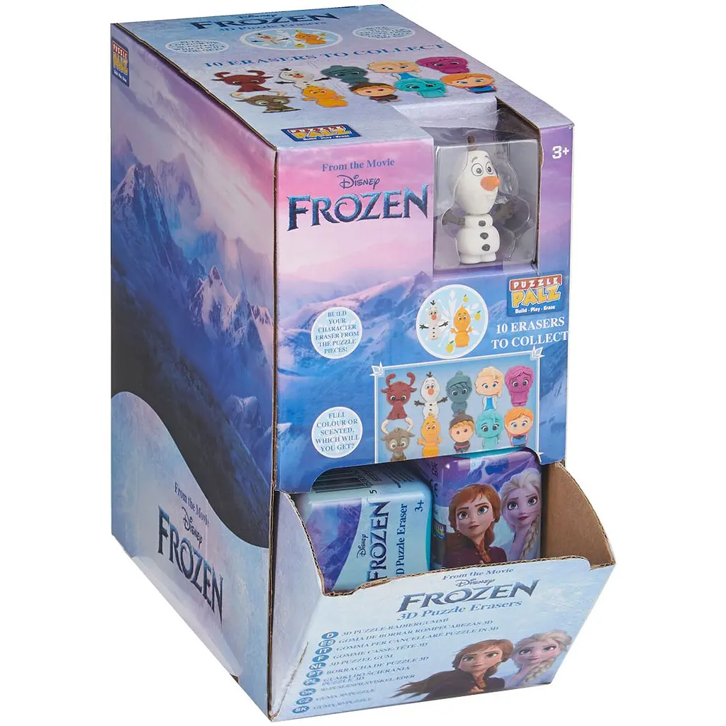 Колекційна гумка-пазл HTI Puzzle Palz Frozen в асортименті (1816227) - фото 4