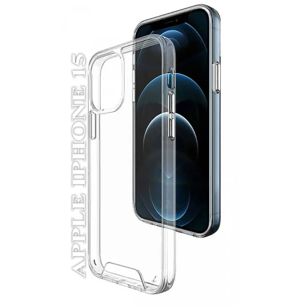 Чохол до мобільного телефона BeCover Space Case Apple iPhone 15 Transparancy (709936) - фото 5