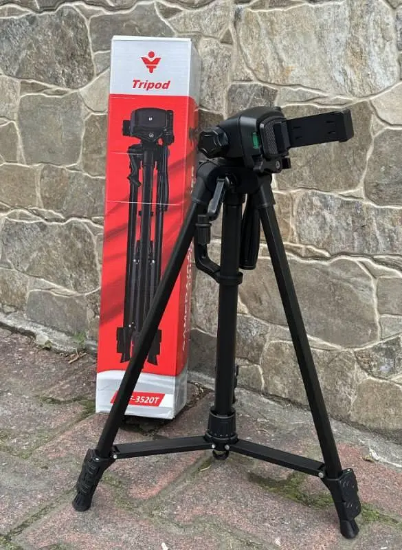 Штатив GRAND тринога WT-3520 для камери та телефону 1.4m - фото 3