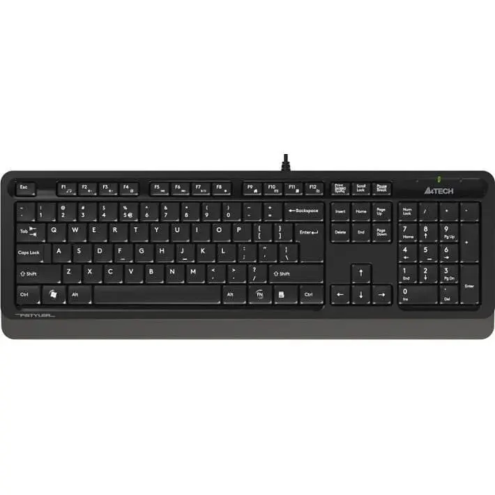 Комплект (клавіатура+миша) A4Tech F1010 Black/Grey USB - фото 3