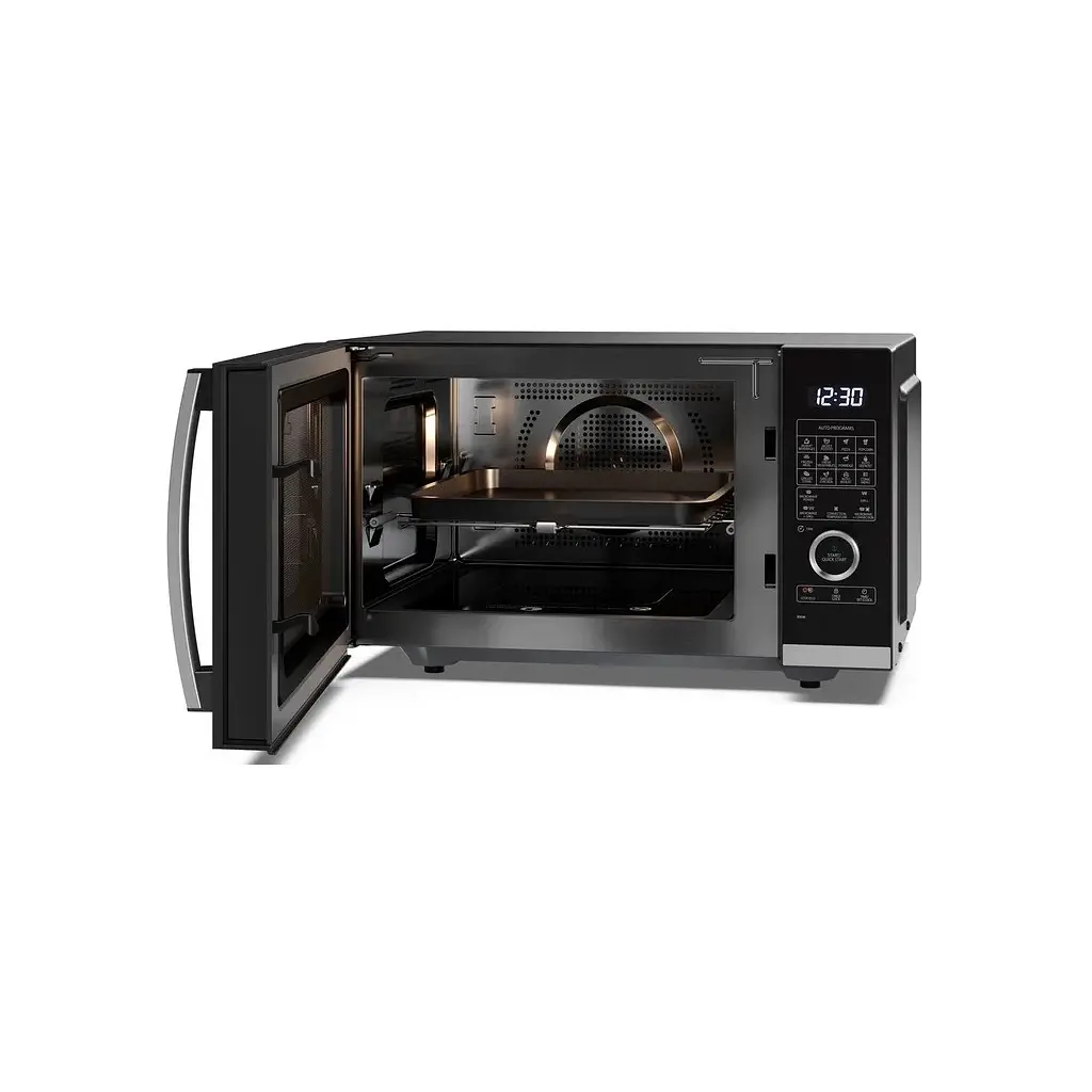 Мікрохвильова піч Sharp YC-QC254AE-B - фото 5