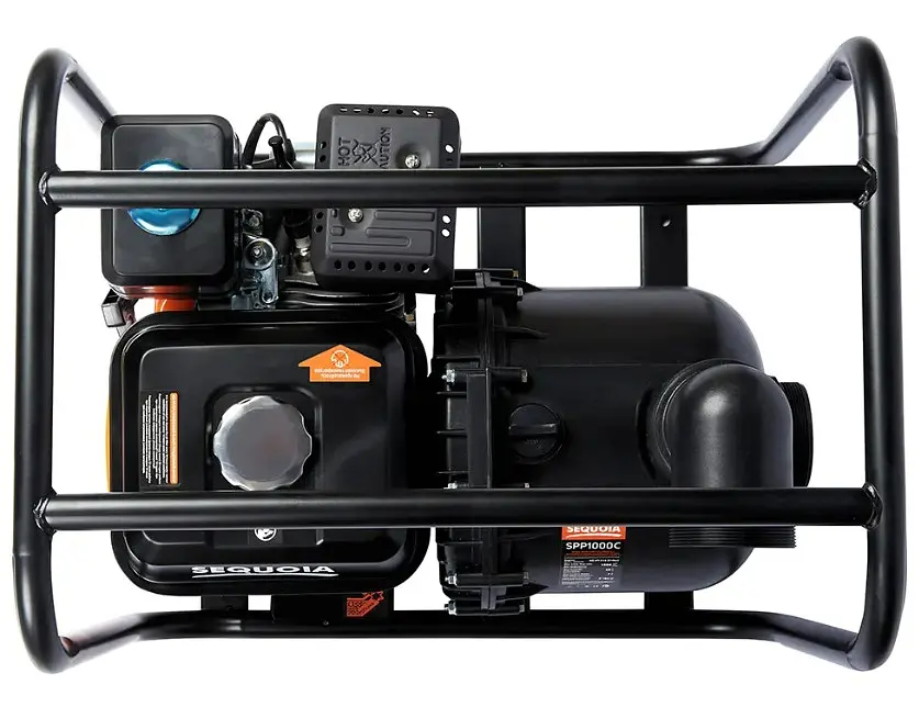 Мотопомпа бензинова Sequoia для агресивних речовин SPP1000C - фото 6