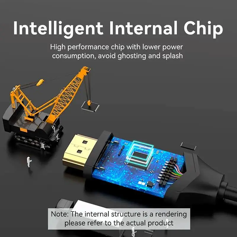 Кабель Vention HDMI-Type-C V 2.0 1.5 м (CRBBG) - фото 2